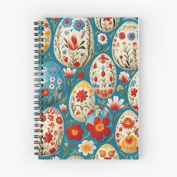 Item preview, Czech Folklore Charm - Traditional Easter Eggs Pattern designed and sold by Nicholas Panek.