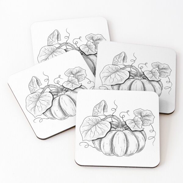 Item preview, Pumpkin Etching designed and sold by Idle Morrow.