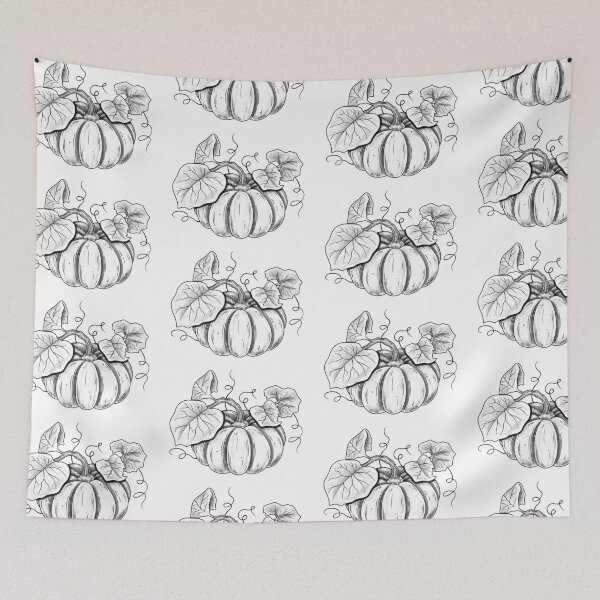 Item preview, Pumpkin Etching designed and sold by Idle Morrow.