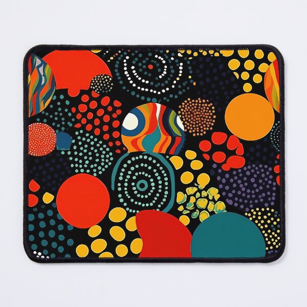 Item preview, Vivid Abstract Dot Pattern designed and sold by JackrabbitPub.