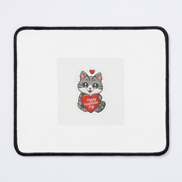 Item preview, Lovely Cat Plush - Valentine's Special designed and sold by LumeaArt.
