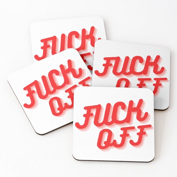 Item preview,  Fuck Off - White. Pastel Fuck Off Classic designed and sold by Omegastyle.