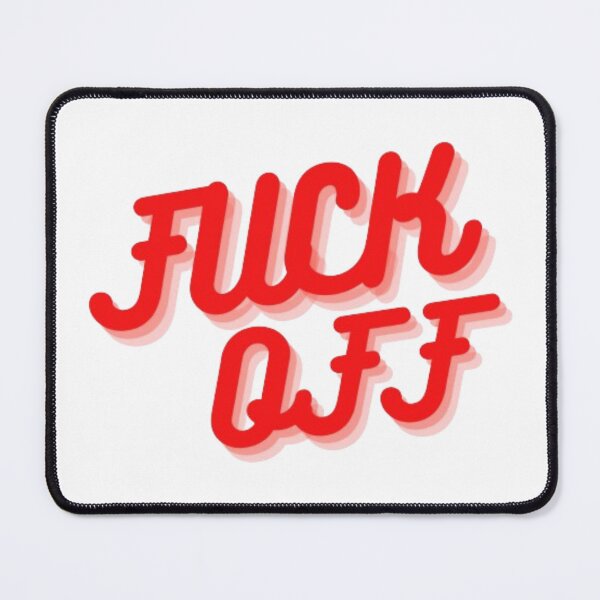 Item preview, Fuck Off - White. Pastel Fuck Off Classic designed and sold by Omegastyle.