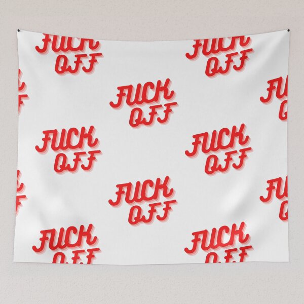 Item preview,  Fuck Off - White. Pastel Fuck Off Classic designed and sold by Omegastyle.
