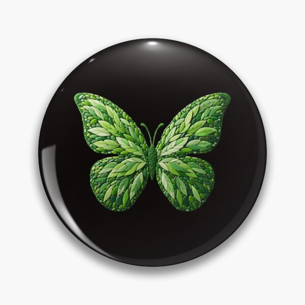 Item preview, Verdant Leafwing Monarch Butterfly designed and sold by MachineDesigned.