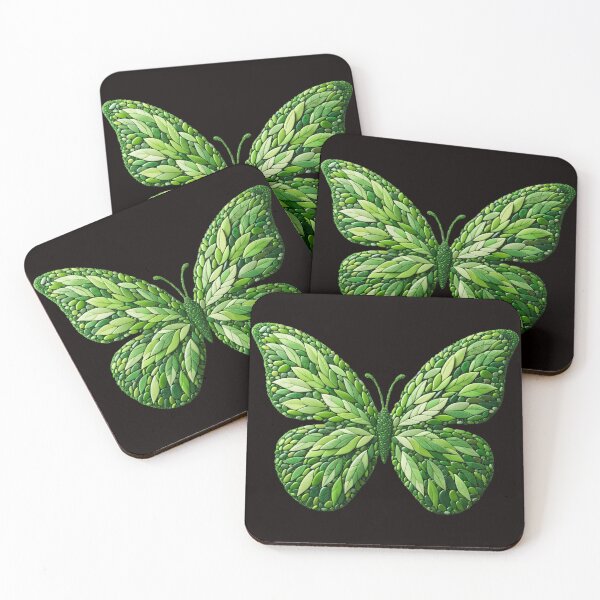 Item preview, Verdant Leafwing Monarch Butterfly designed and sold by MachineDesigned.