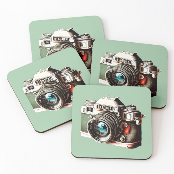 Item preview, Elegant minimalist Vintage retro camera. Photographer. designed and sold by Unitepeople.