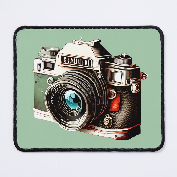Item preview, Elegant minimalist Vintage retro camera. Photographer. designed and sold by Unitepeople.