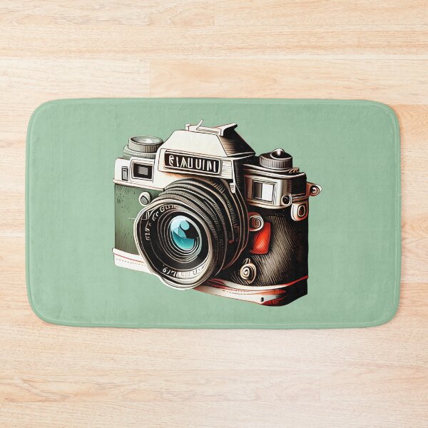 Item preview, Elegant minimalist Vintage retro camera. Photographer. designed and sold by Unitepeople.