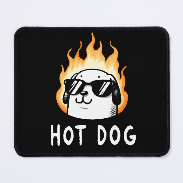 Item preview, Hotdog Doodle Sunglass Hot Dog designed and sold by DoodleDashShop.