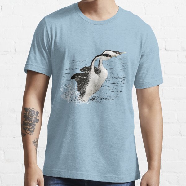 Rushing Grebes Bird Courting Ritual Essential T-Shirt