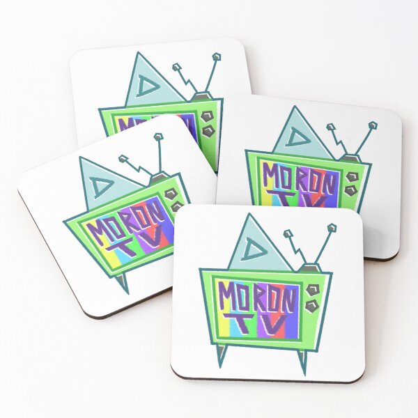 Item preview, moron tv designed and sold by Frogwithfeelings.