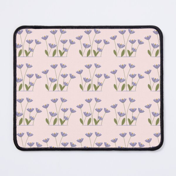 Item preview, Purple Minimal Flower with Branch Pattern designed and sold by PatternInArt.