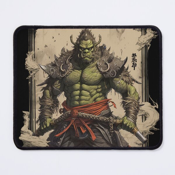 Item preview, Oni's Blade: The Edo Era Orcish Warrior designed and sold by GruumchsGoods.
