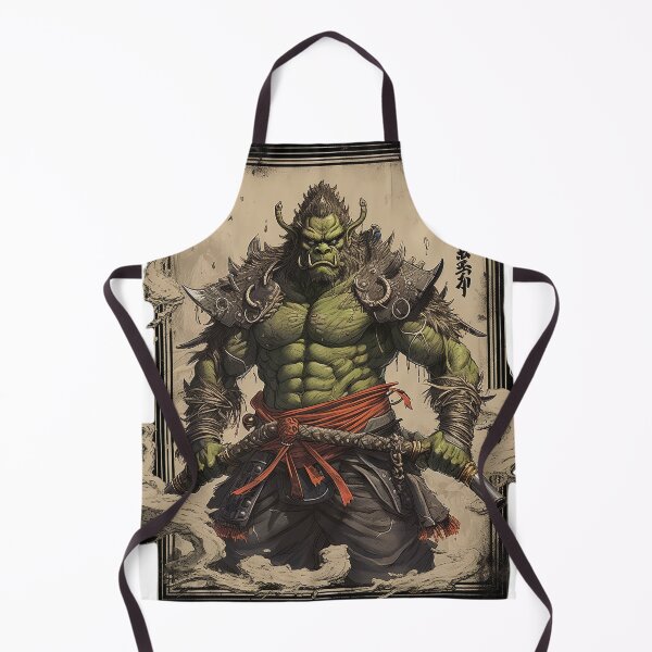 Item preview, Oni's Blade: The Edo Era Orcish Warrior designed and sold by GruumchsGoods.