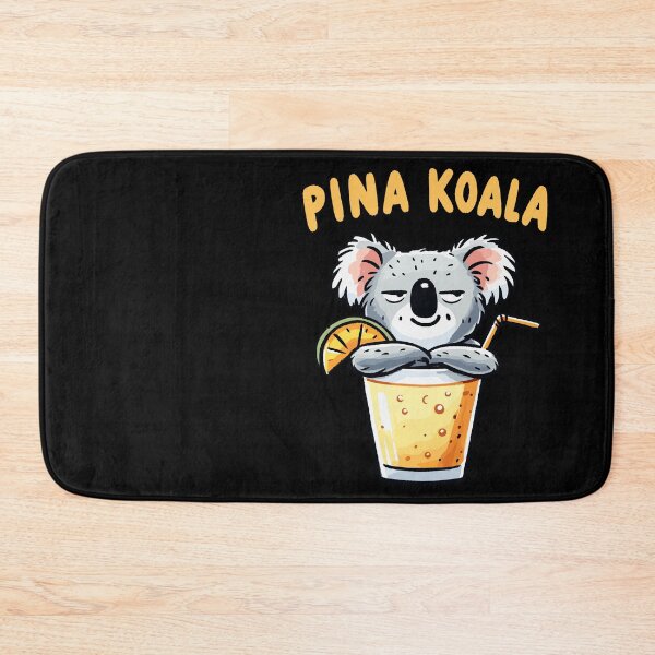 Item preview, Pina Colada Koala Cocktail Glass designed and sold by DoodleDashShop.