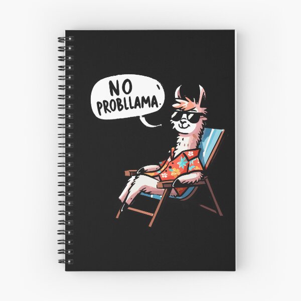 Item preview, No problem llama designed and sold by DoodleDashShop.