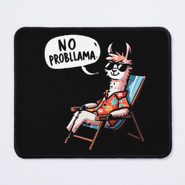 Item preview, No problem llama designed and sold by DoodleDashShop.