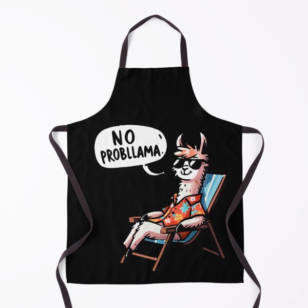Item preview, No problem llama designed and sold by DoodleDashShop.