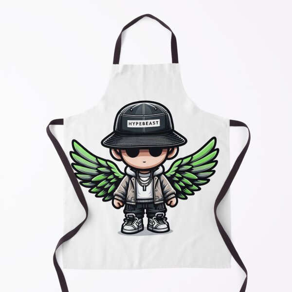 Item preview, Doll With Green Wings in StreetWear designed and sold by Andrew Frelas.