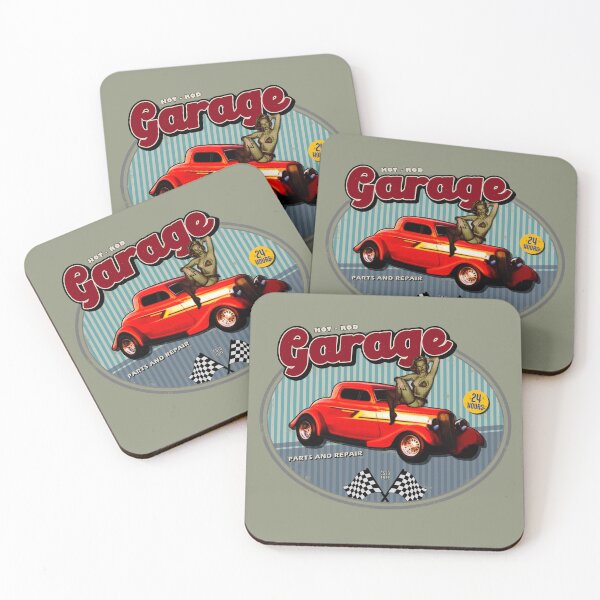Item preview, HOT- ROD Garage designed and sold by never-still.