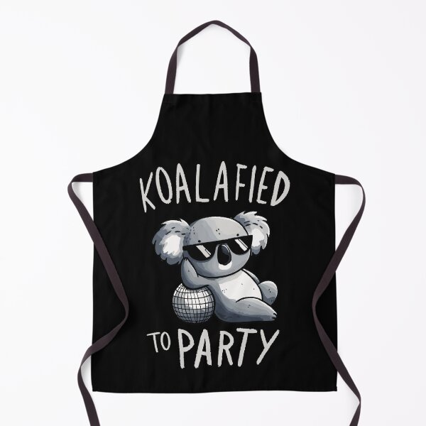 Item preview, Koalified to Party Disco Koala designed and sold by DoodleDashShop.