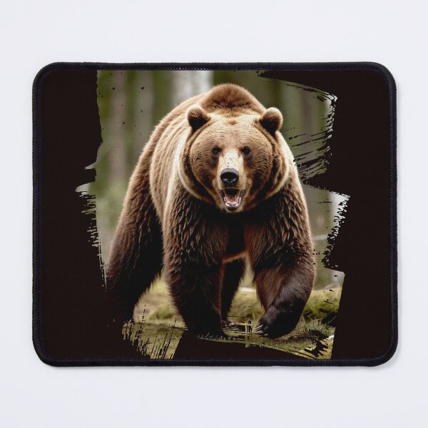 Item preview, Bear in the forest nature brown bear designed and sold by Catasa06.