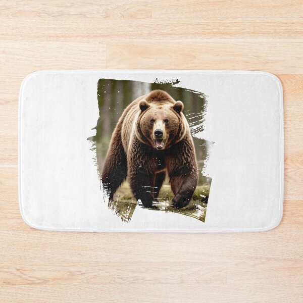 Item preview, Bear in the forest nature brown bear designed and sold by Catasa06.