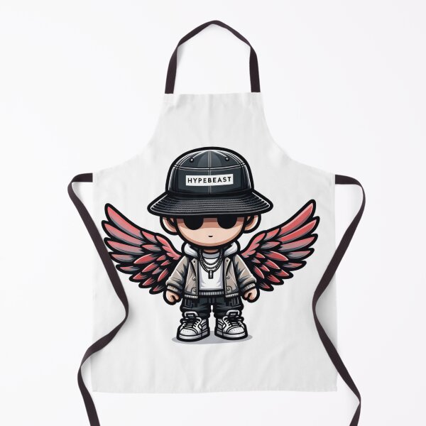 Item preview, Doll With Red Wings in StreetWear designed and sold by Andrew Frelas.