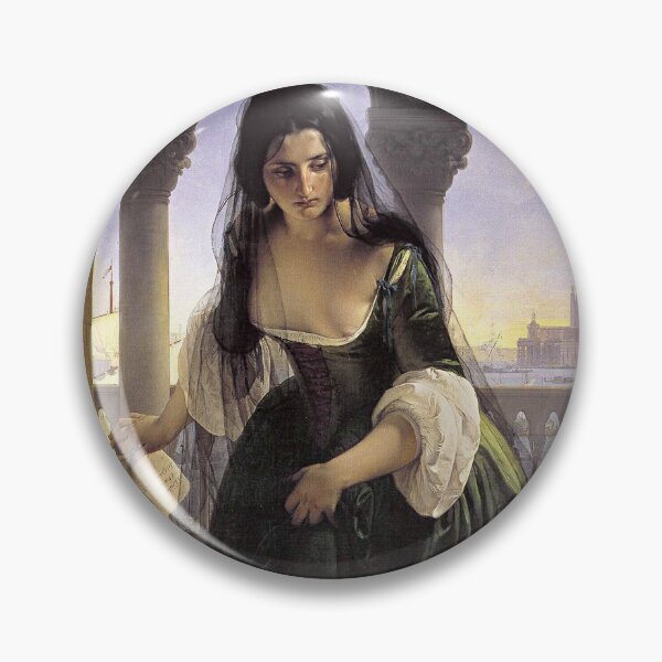 Item preview, "Accusa segreta" -Trittico della Vendetta- Francisco Hayez 1847-1848 designed and sold by Clara  Memmoli.
