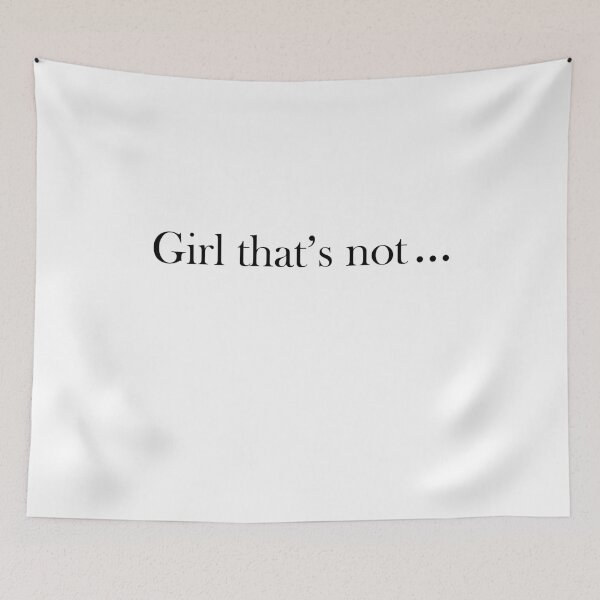 Item preview, Girl that's not ... designed and sold by CookieKyu.