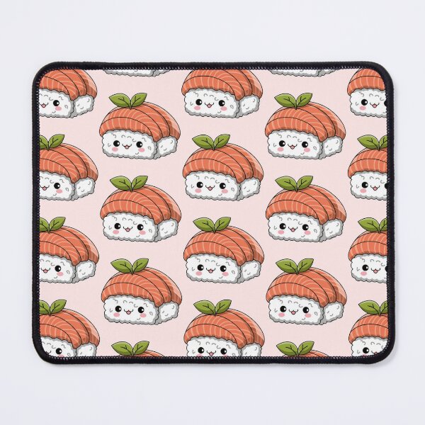 Item preview, Cute Kawaii Sushi Pattern designed and sold by PatternInArt.