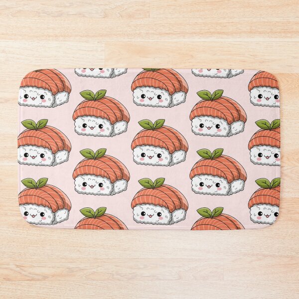 Item preview, Cute Kawaii Sushi Pattern designed and sold by PatternInArt.