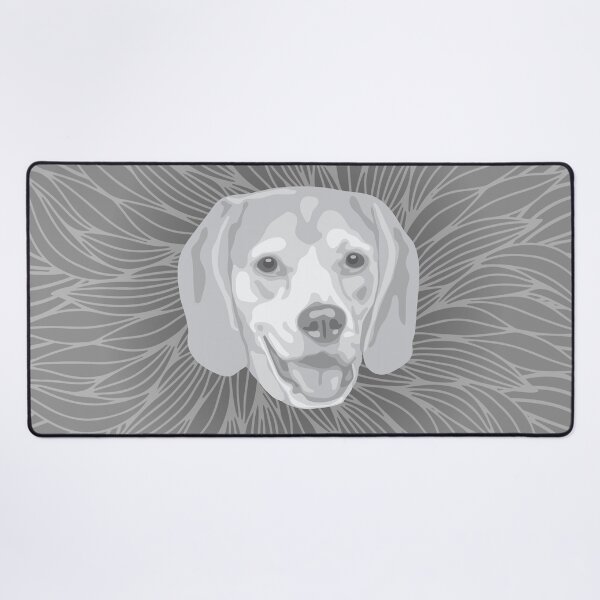 Item preview, Grey Smiling Beagle "You are just wonderful" 031301 designed and sold by DuFauna.