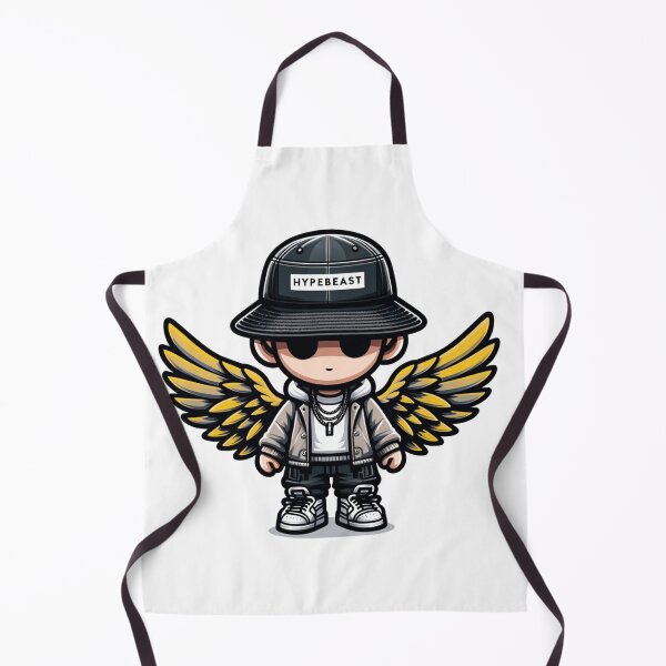 Item preview, Doll With Gold Wings in StreetWear designed and sold by Andrew Frelas.