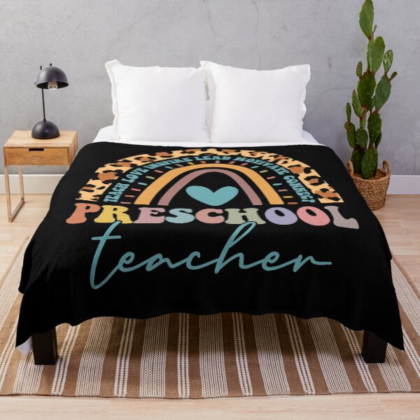 Item preview, Preschool Teacher Leopard Rainbow Back to School designed and sold by MobyStickers.