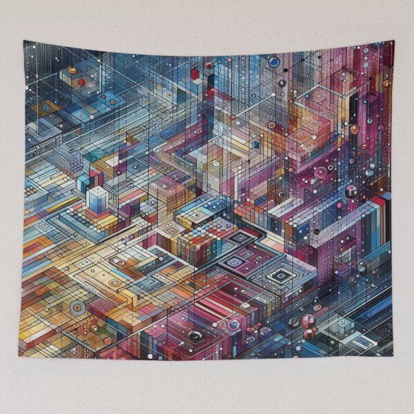 Item preview, Space City: Bright Lights designed and sold by Lyavalio.