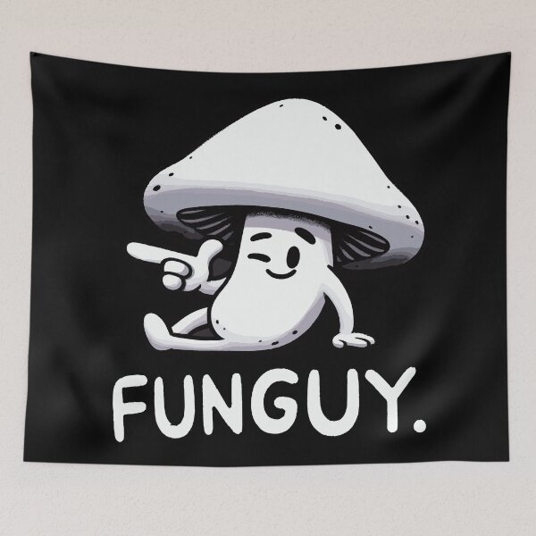 Item preview, Funguy Fungy Shroom designed and sold by DoodleDashShop.