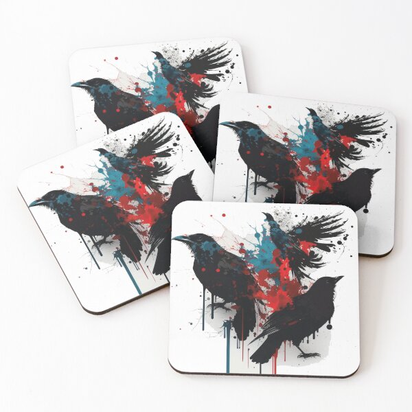 Item preview, crows designed and sold by nerdyrock.