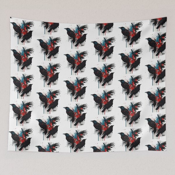 Item preview, crows designed and sold by nerdyrock.