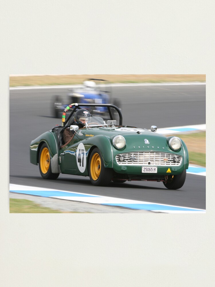 Alternate view of Triumph TR 3A Photographic Print
