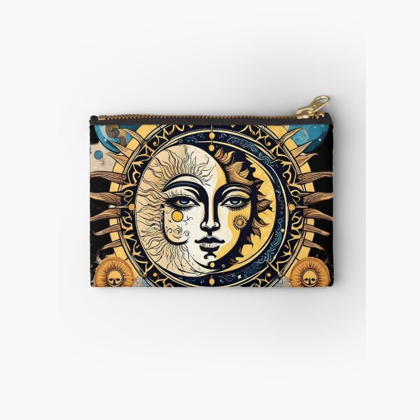 Item preview, Celestial Faces: Sun & Moon Encounter designed and sold by PrintPaloza.
