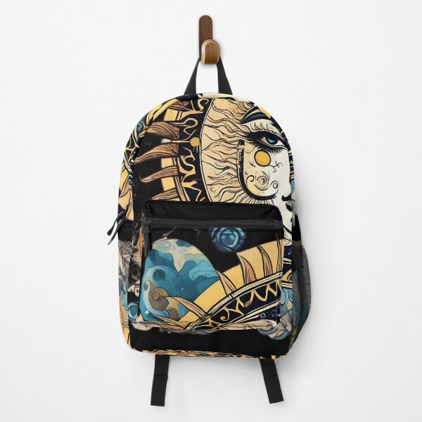 Item preview, Celestial Faces: Sun & Moon Encounter designed and sold by PrintPaloza.