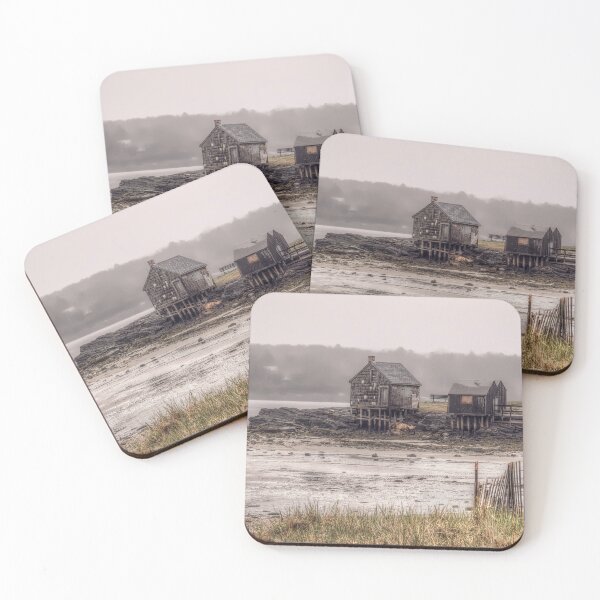 Item preview, Fishermen's Point Fish Houses 2008 designed and sold by Richard Bean.