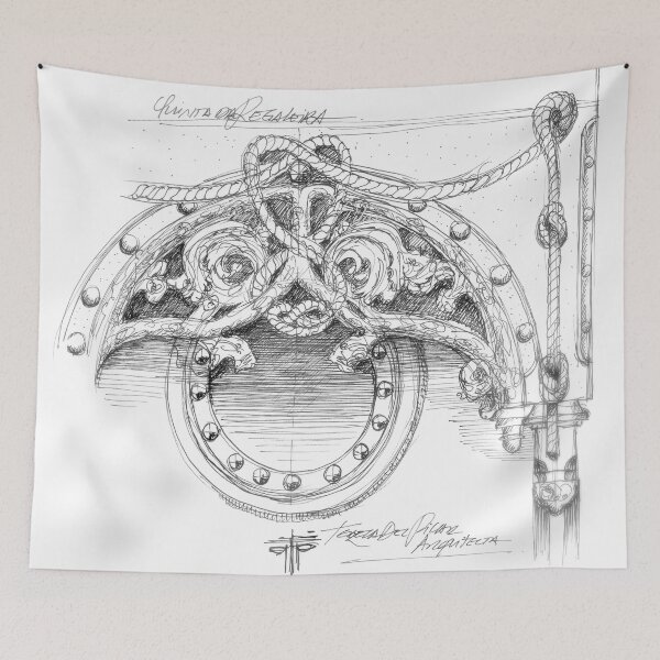 Item preview, Sintra. Quinta da regaleira designed and sold by Tereza Pilar  Art.