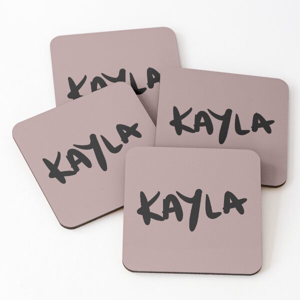 Item preview, Kayla Name Handwriting Signature in Black Text designed and sold by Karen Ekdahl.