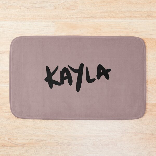 Item preview, Kayla Name Handwriting Signature in Black Text designed and sold by Karen Ekdahl.