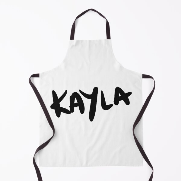 Item preview, Kayla Name Handwriting Signature in Black Text designed and sold by Karen Ekdahl.