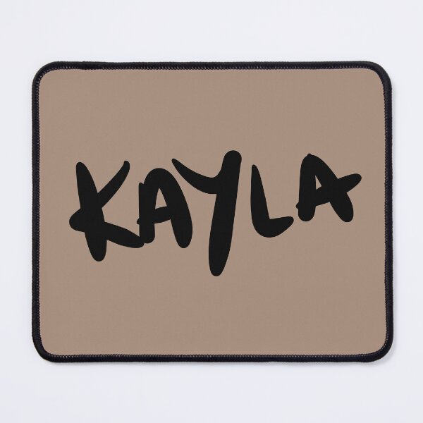 Item preview, Kayla Name Handwriting Signature in Black Text designed and sold by Karen Ekdahl.