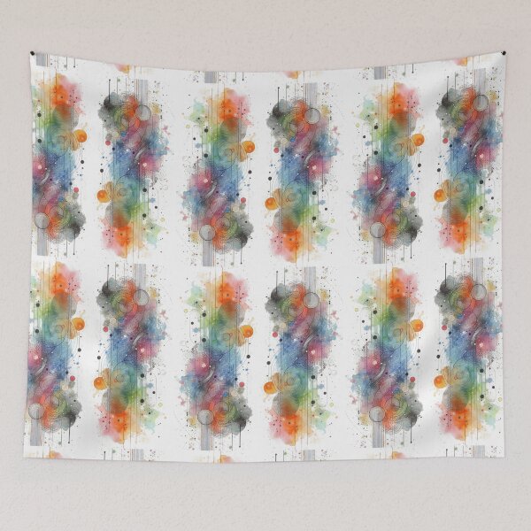 Item preview, Colorful texture-Collorful Pattern-Watercolour and line Style designed and sold by DesignAnother.